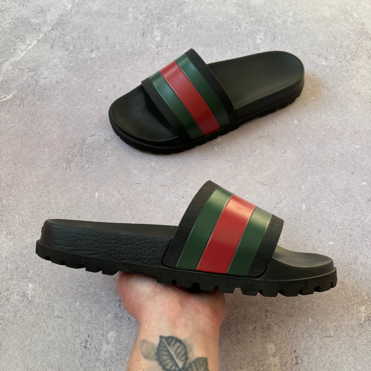 Gucci Web Sliders - UK 9
