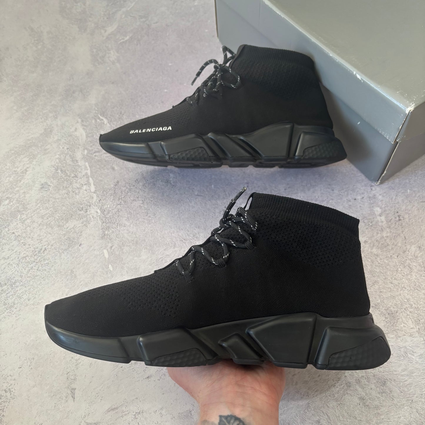 Balenciaga Speed Laced Trainers - Fits UK 9