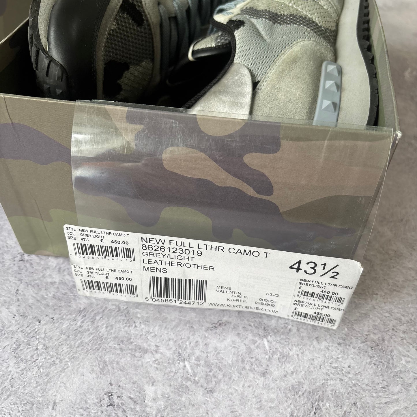 Valentino Rockrunner Trainers - UK 9.5