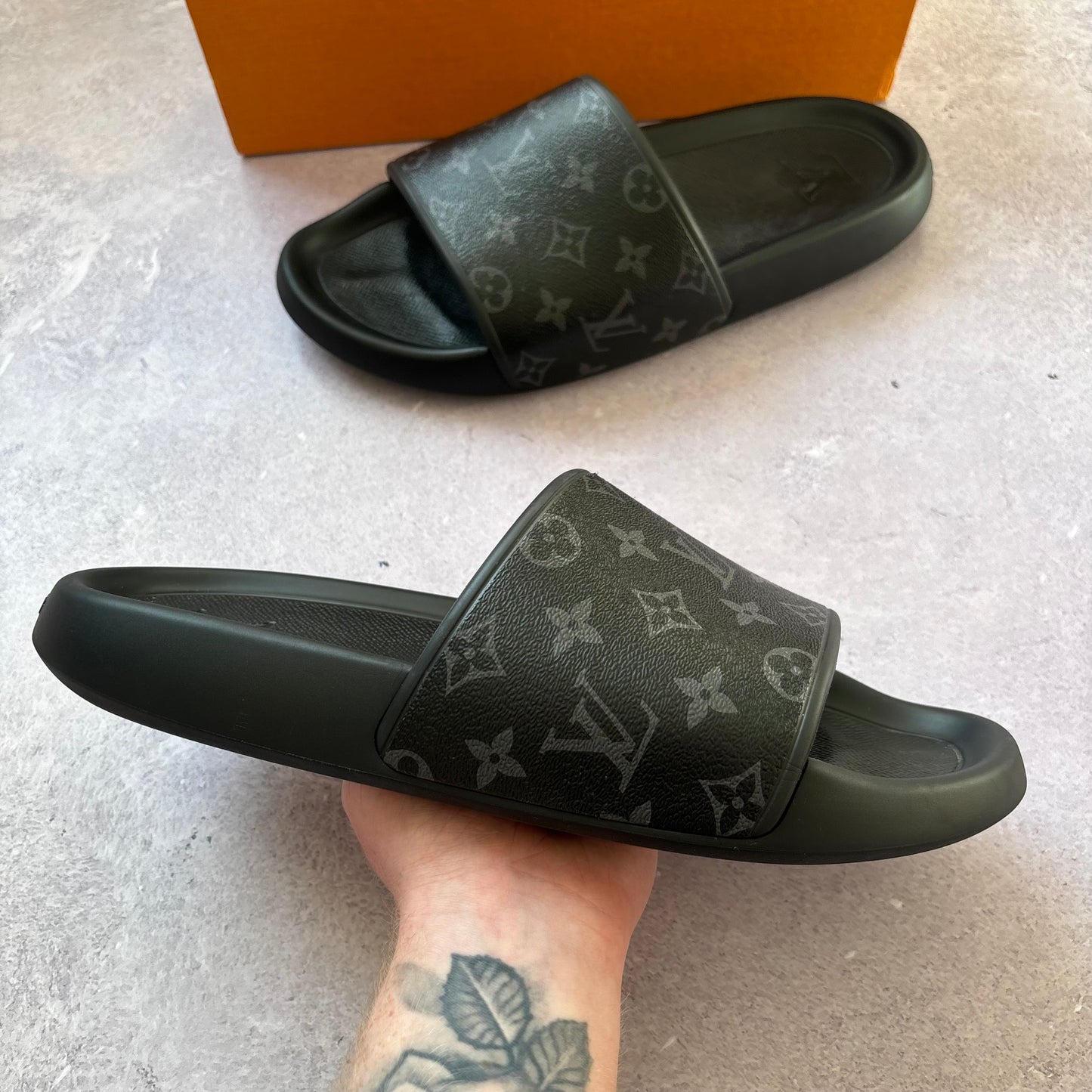 Louis Vuitton Waterfront Mule Sliders - Fits UK 10.5/11