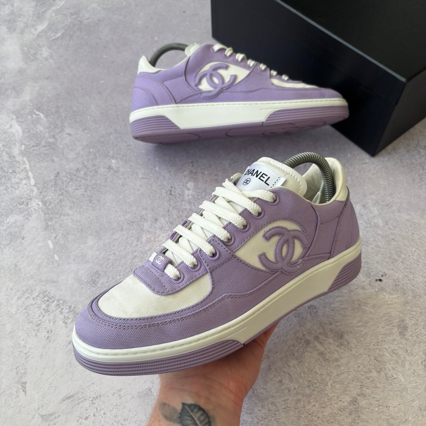Womens Chanel Trainers - Fits UK 5.5/6