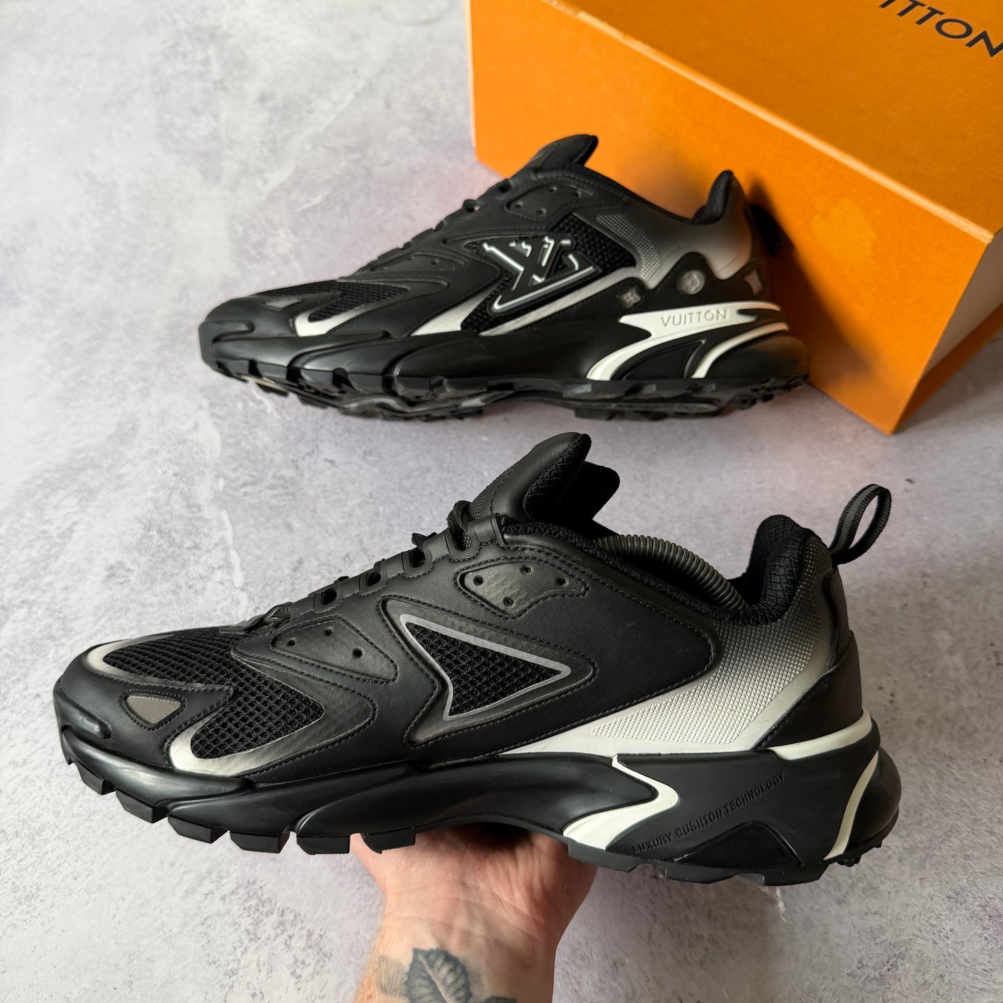 Louis Vuitton Tatic Trainers - Fits UK 10.5/11