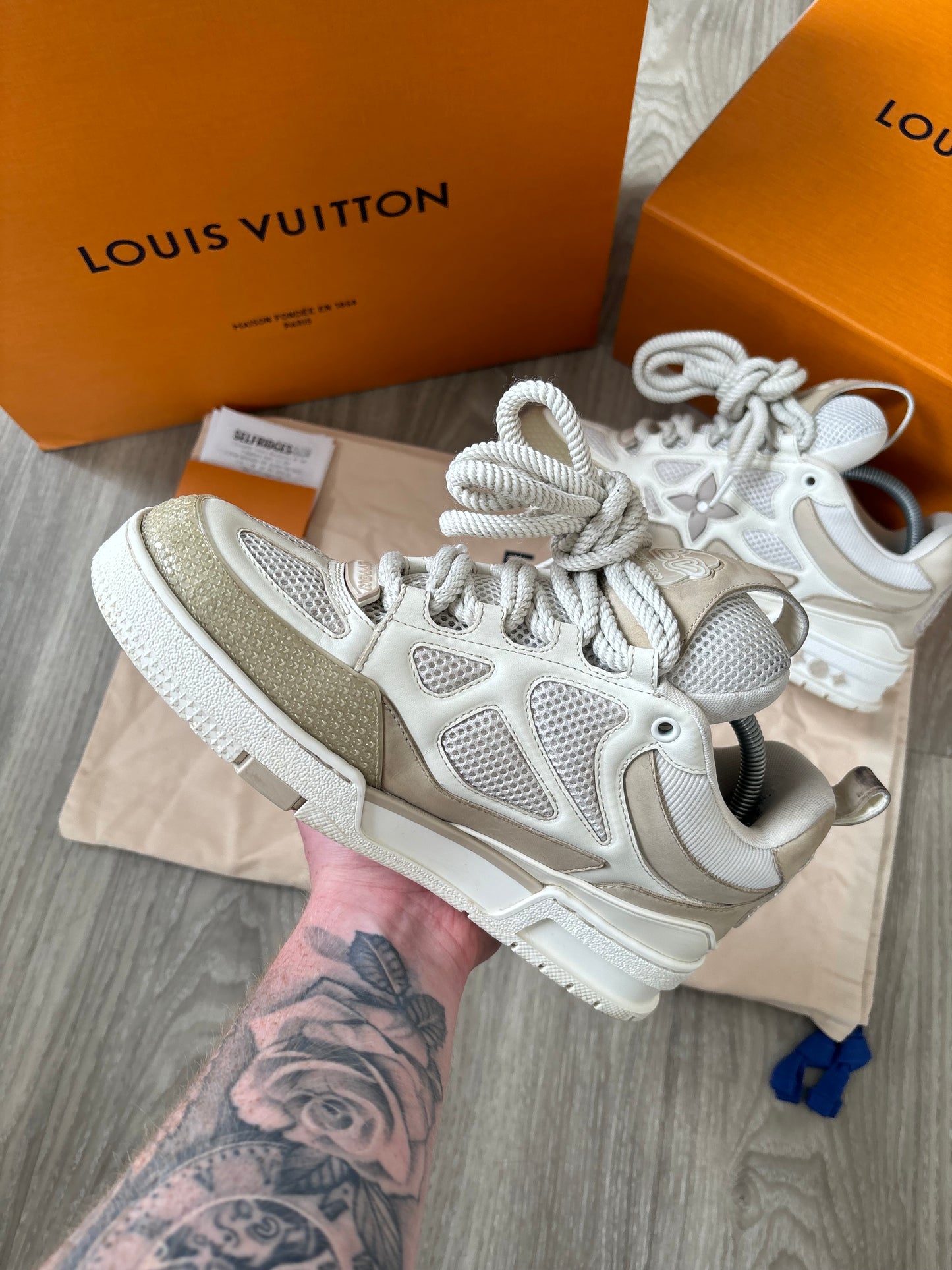 Louis Vuitton Skate Sneakers UK 7.5