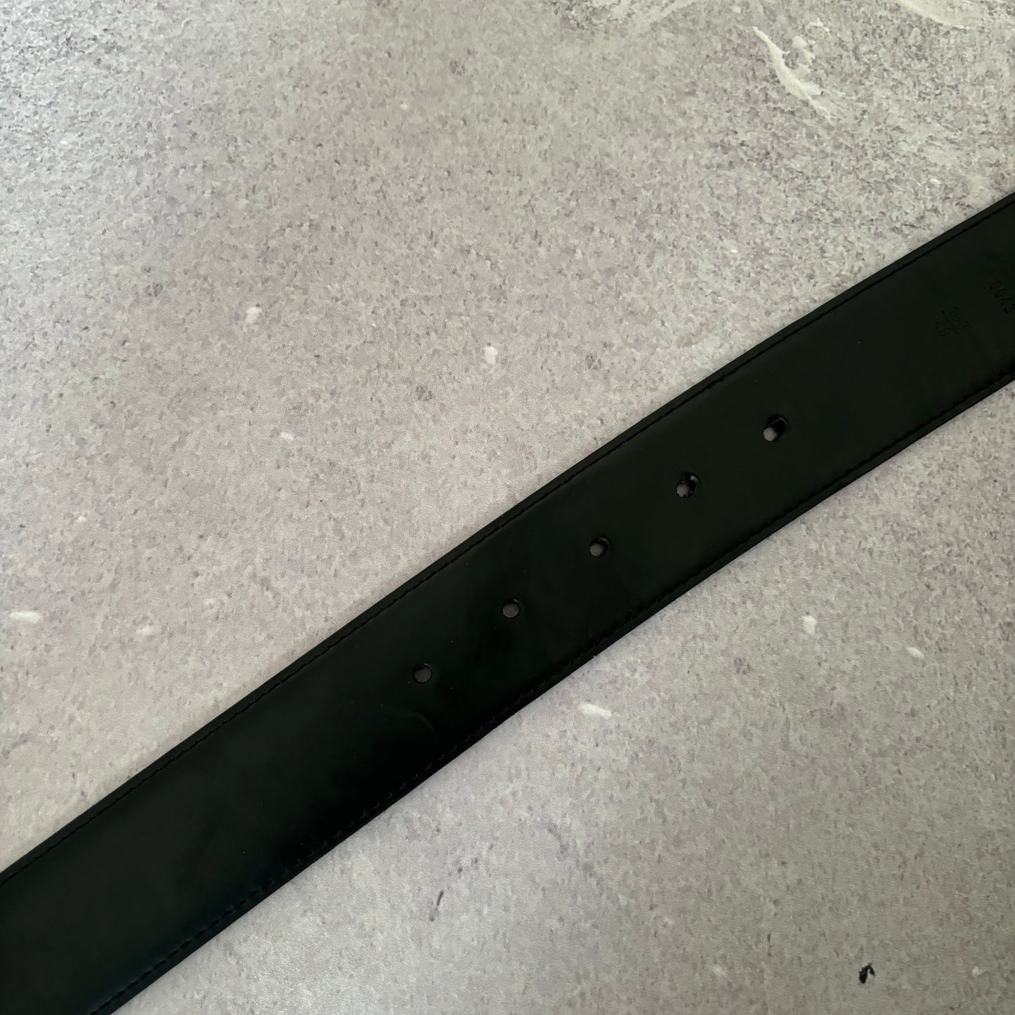 Louis Vuitton Black Monogram Belt Fits Waist 36” - 40”