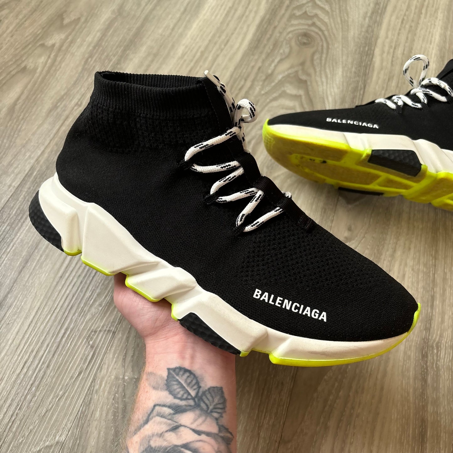 Balenciaga Speed Laced Trainers UK 11