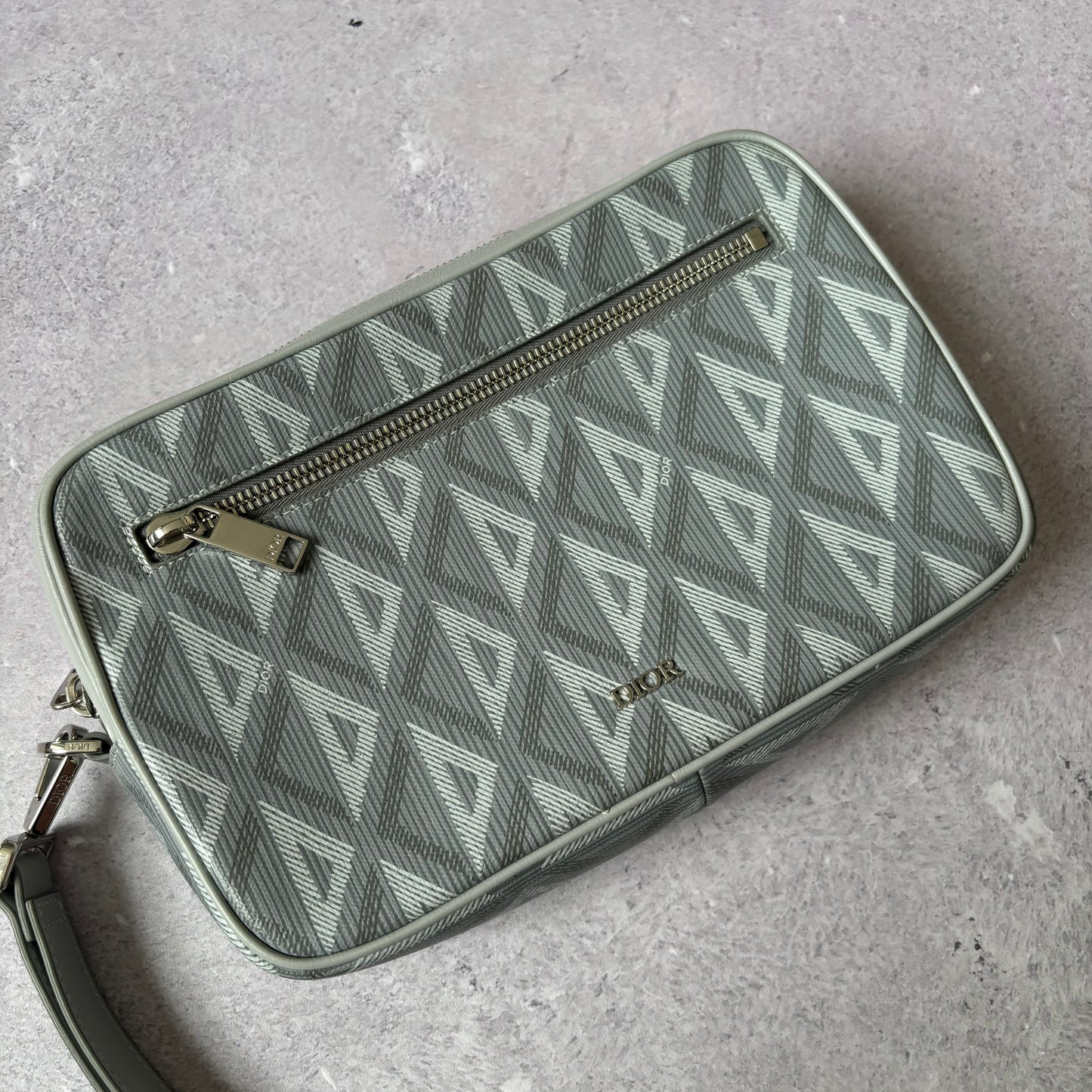 Brand New Dior Mini Rider CD Diamond Canvas Bag