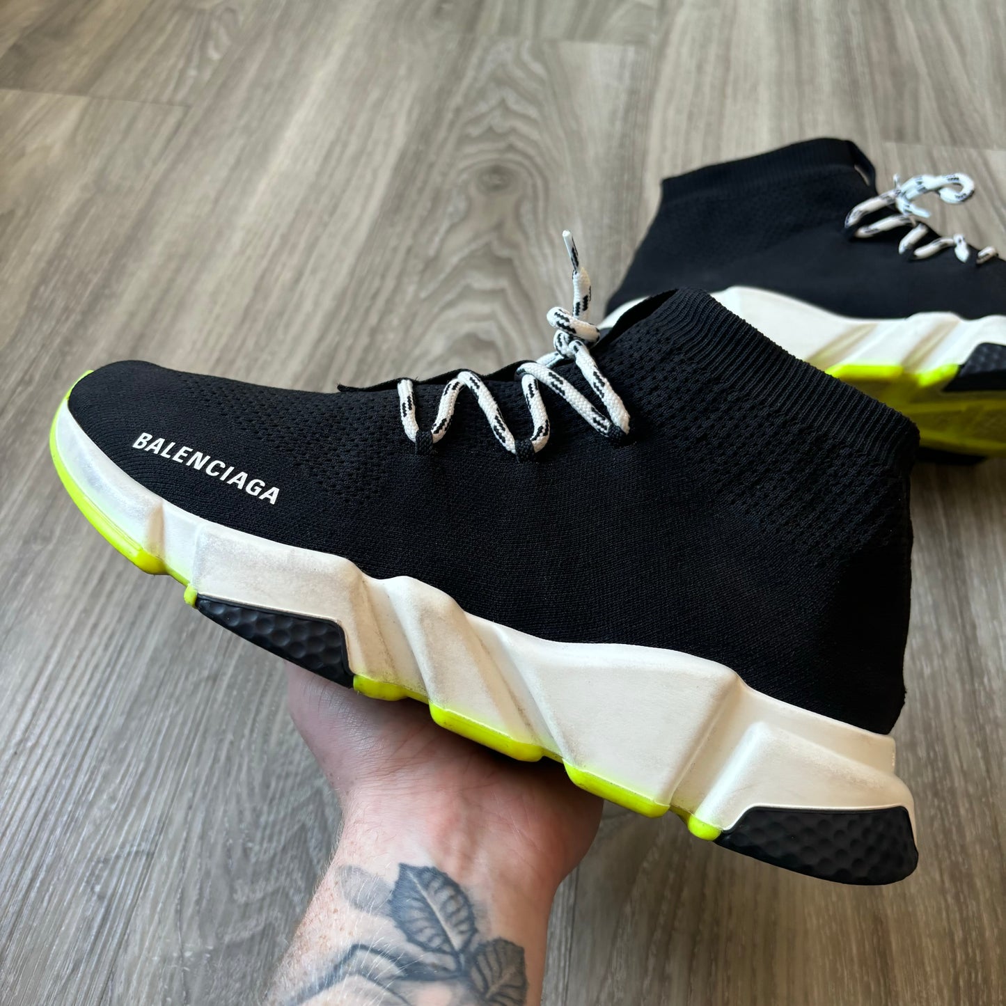 Balenciaga Speed Laced Trainers UK 11