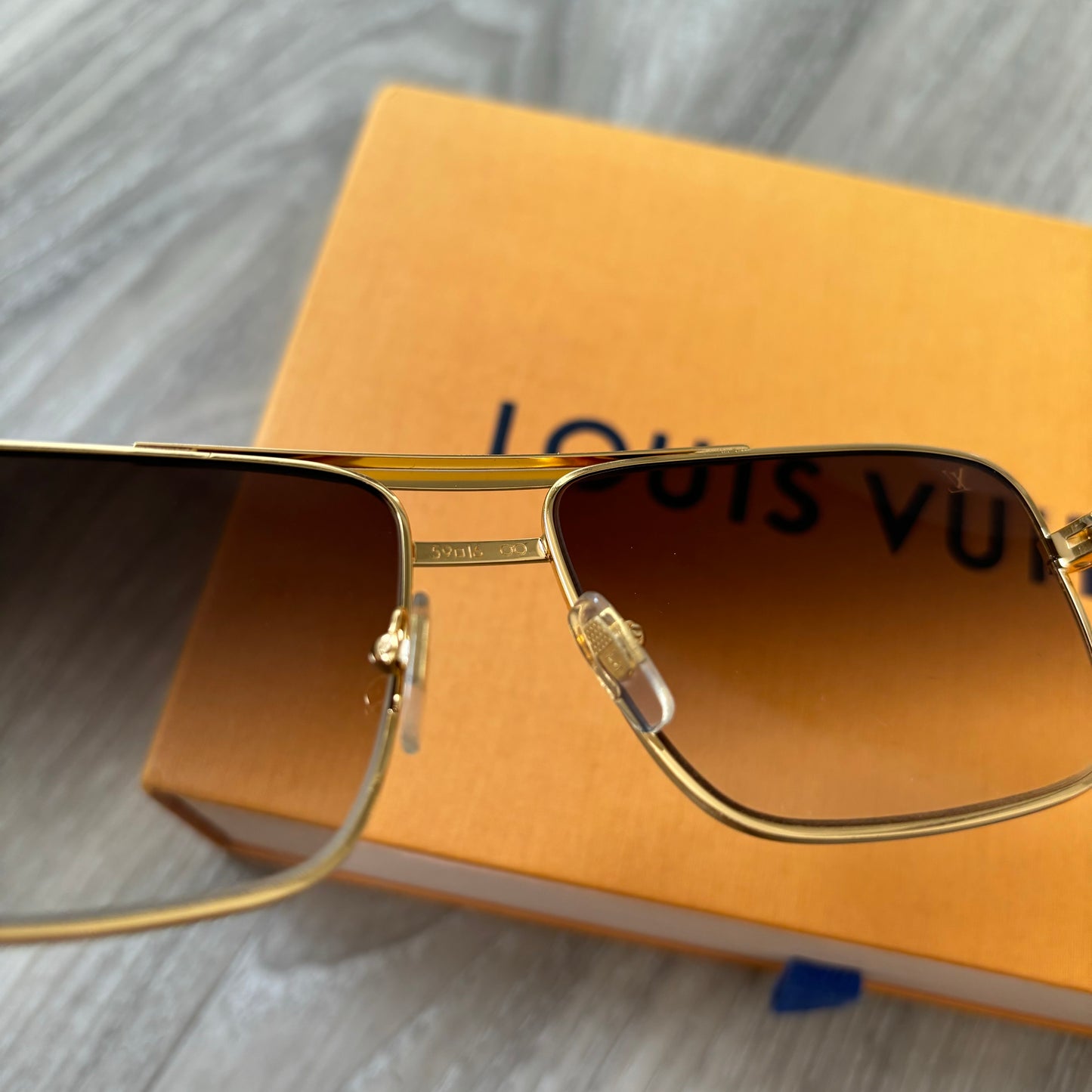 Louis Vuitton Attitude Sunglasses Gold