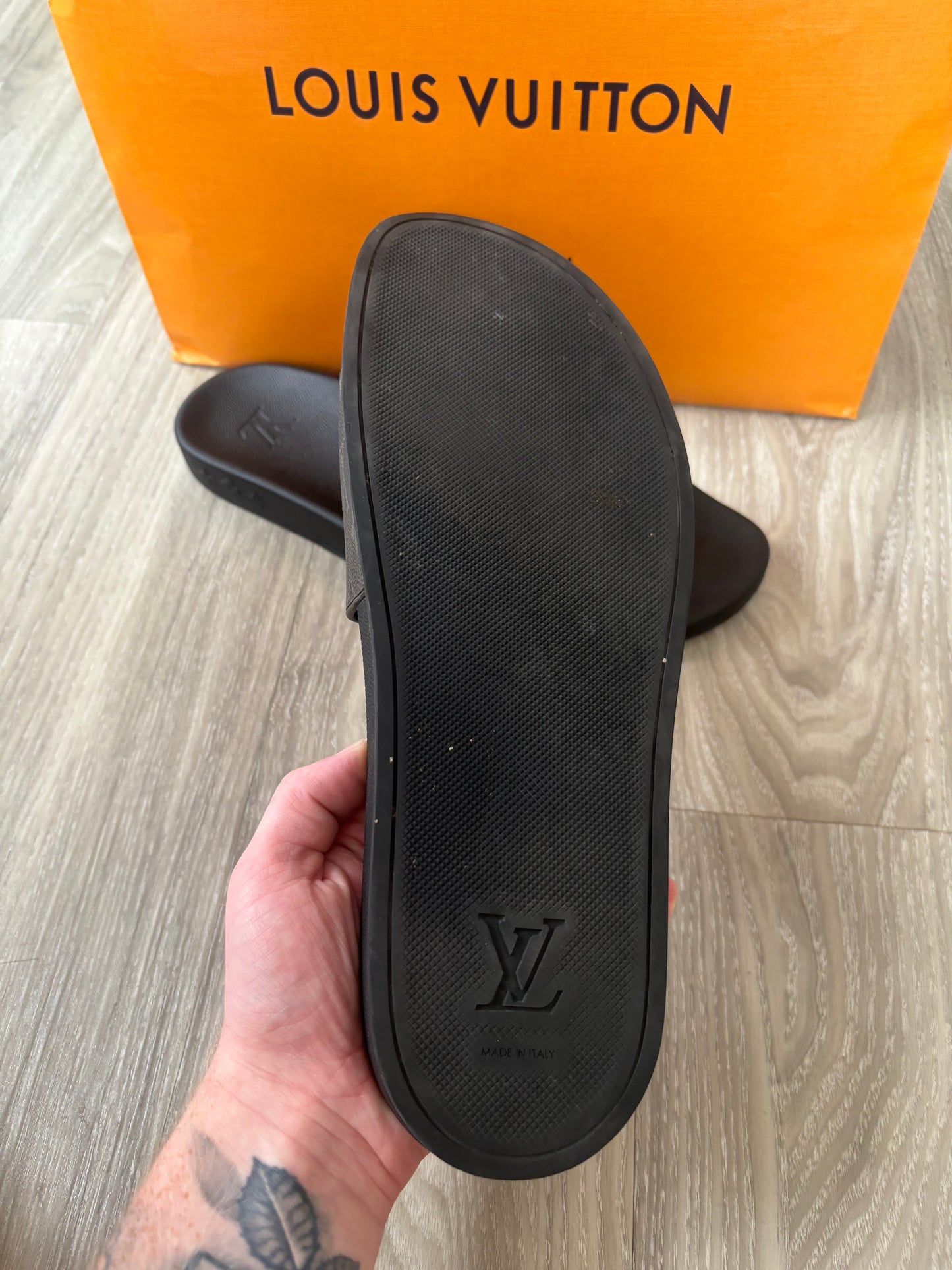 Louis Vuitton Sliders UK 12