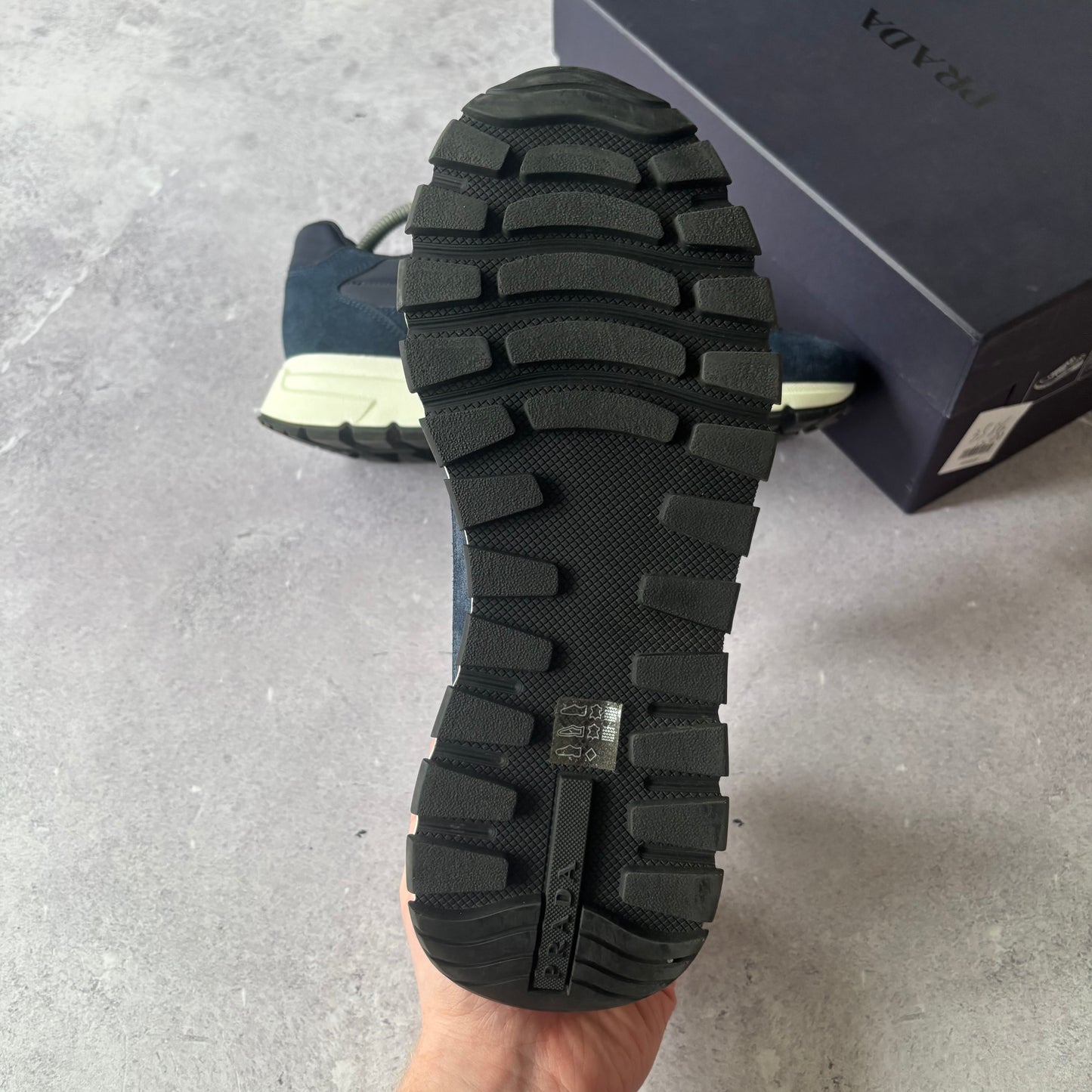 Prada Re-Nylon Trainers - UK 7.5