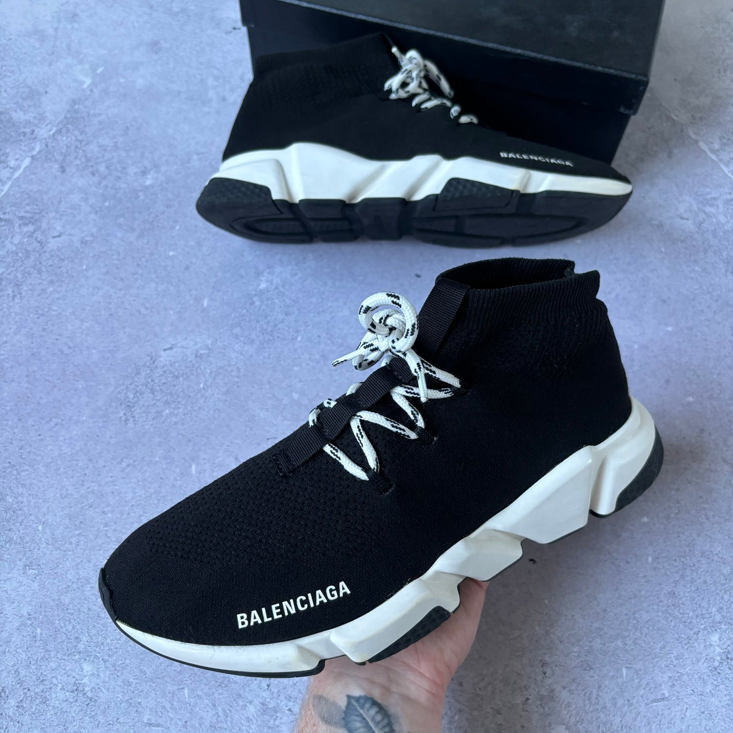 Balenciaga Speed Laced Trainers - Fits UK 10