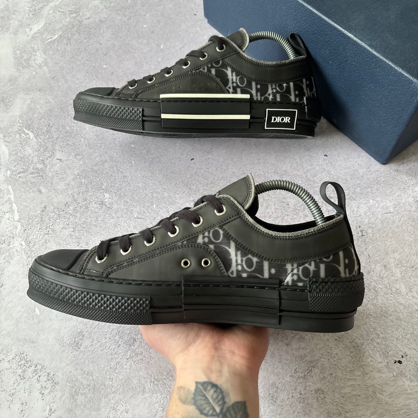 Dior B23 Low Trainers - UK 7