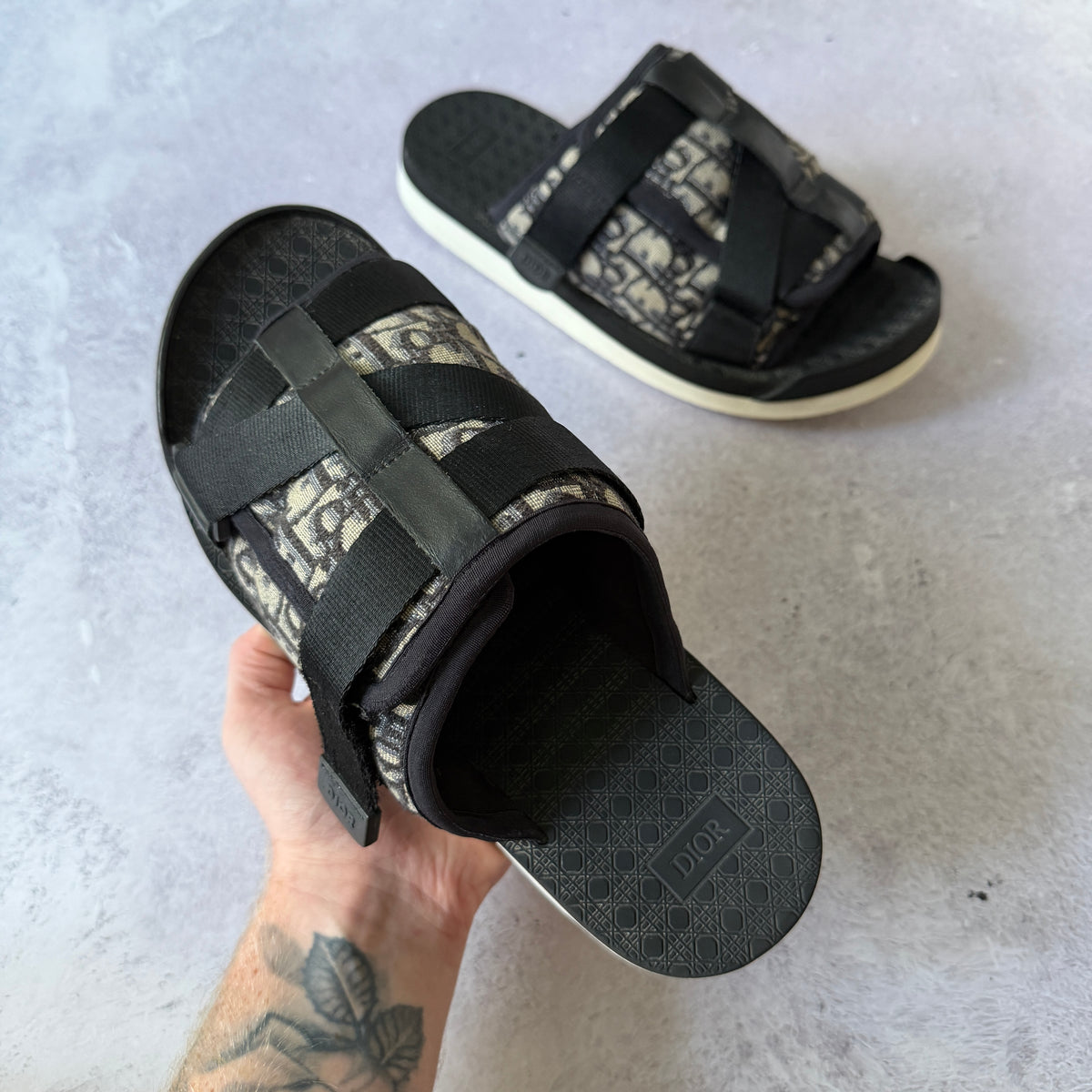 Dior Alpha Sliders - UK 9