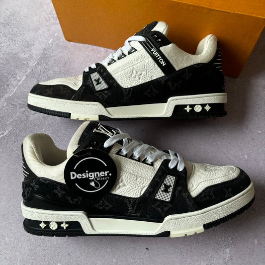 Louis Vuitton Denim Trainers - UK 12