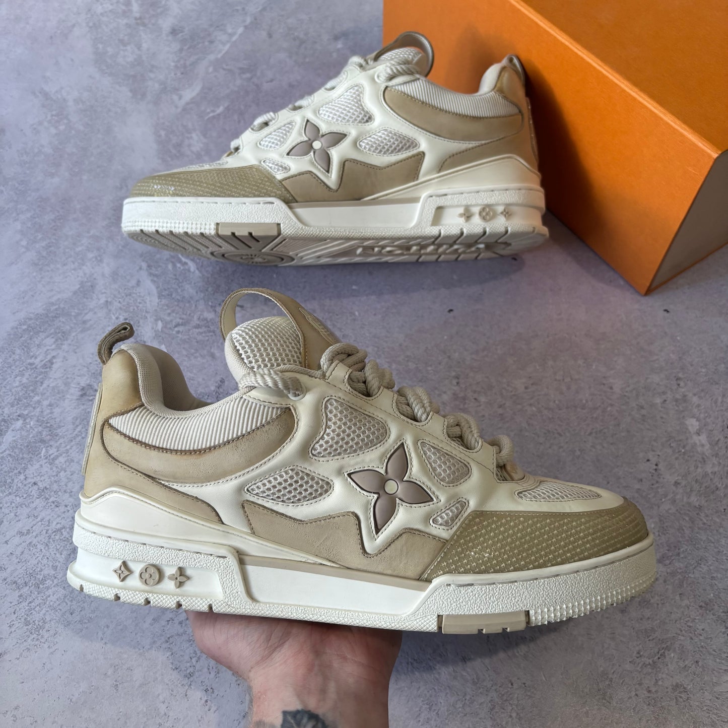 Louis Vuitton Skate Trainers - Fits UK 10.5/11