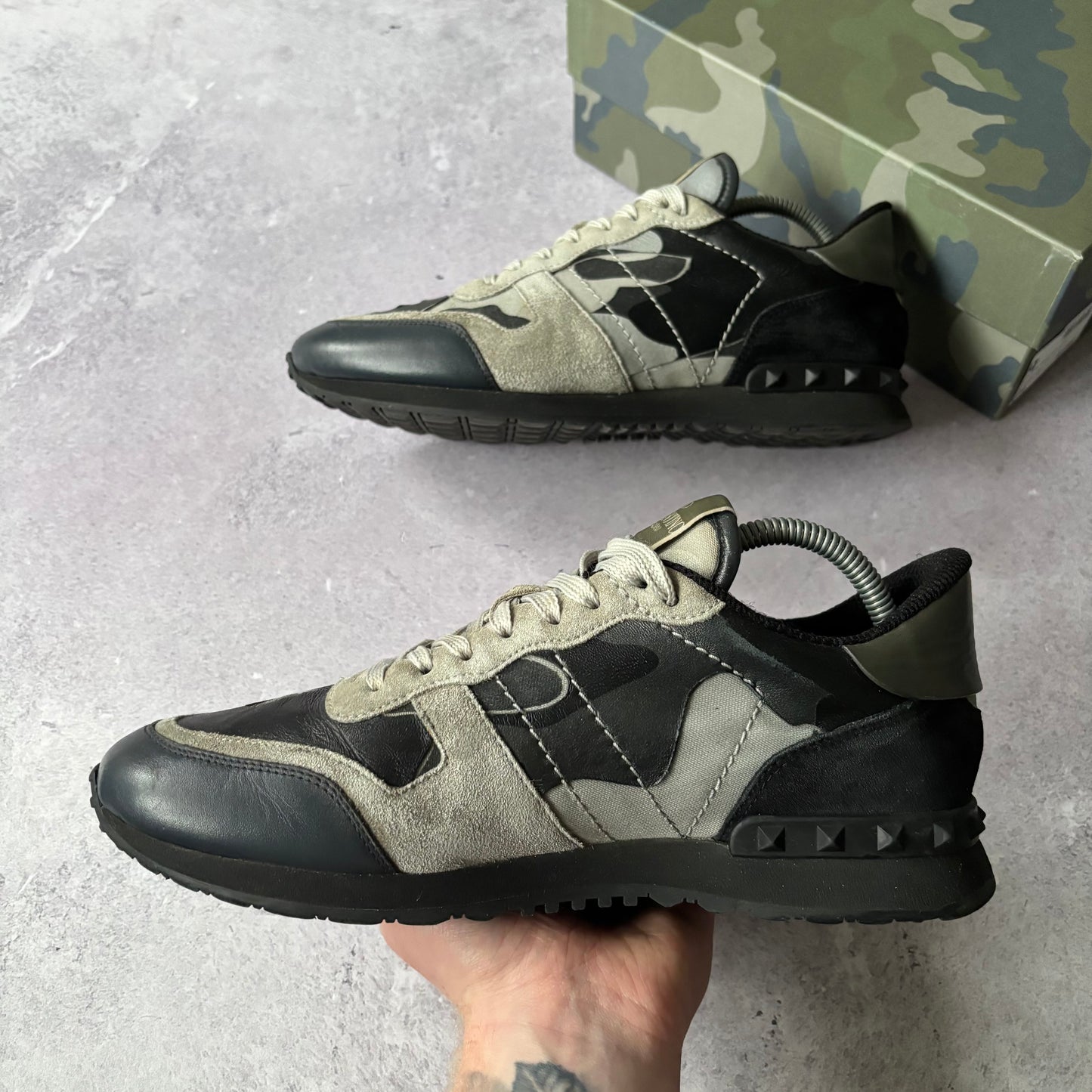Valentino Rockrunner Trainers - Fits UK 7.5