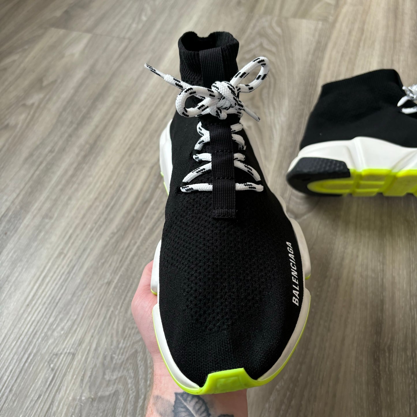 Balenciaga Speed Laced Trainers UK 9