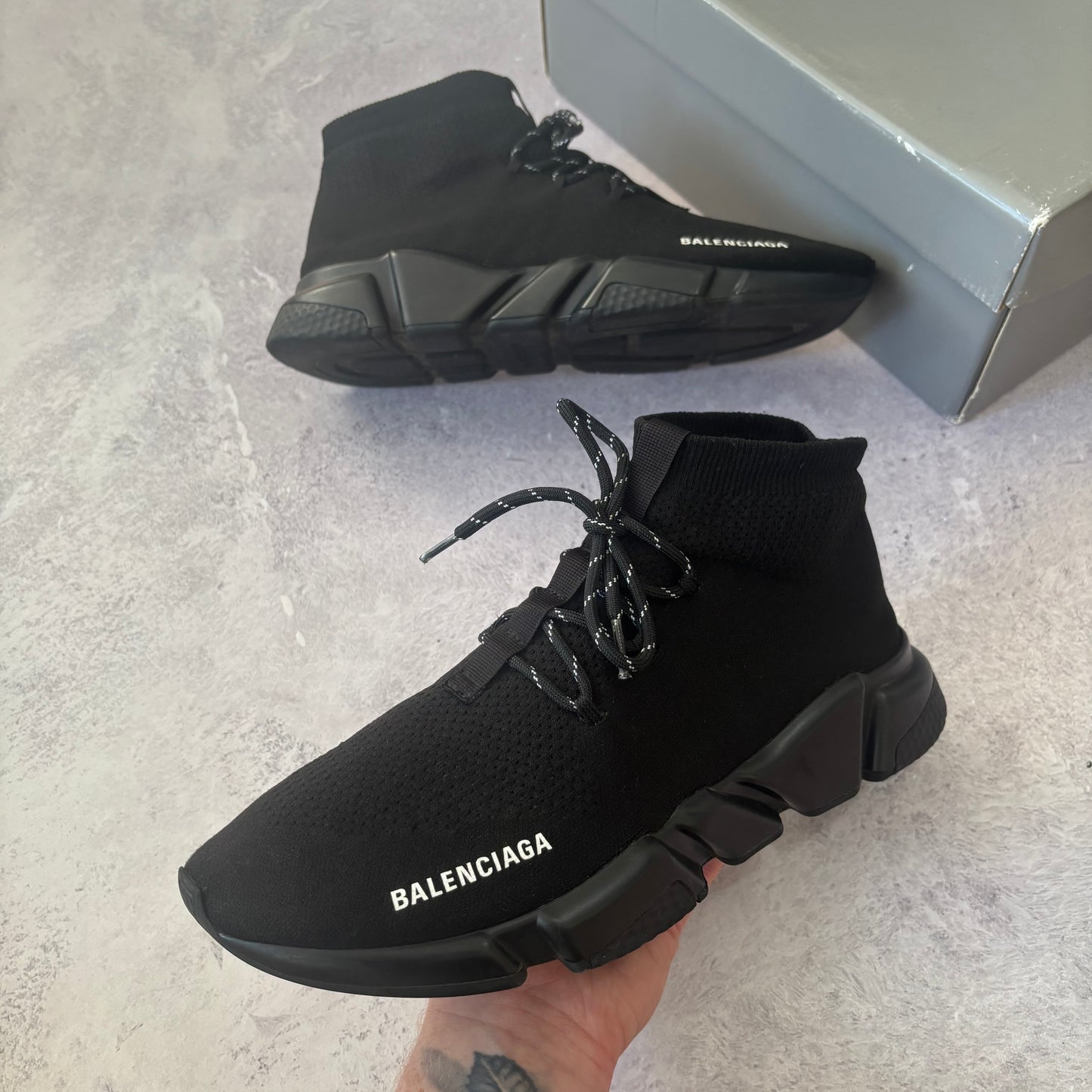 Balenciaga Speed Laced Trainers - Fits UK 9