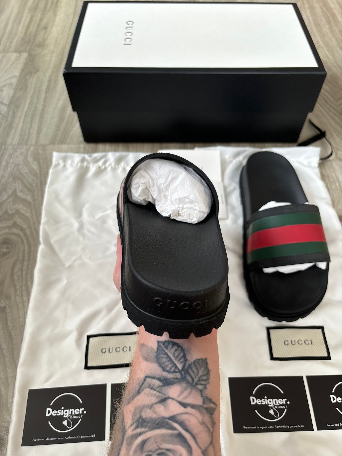 Gucci Sliders UK 6