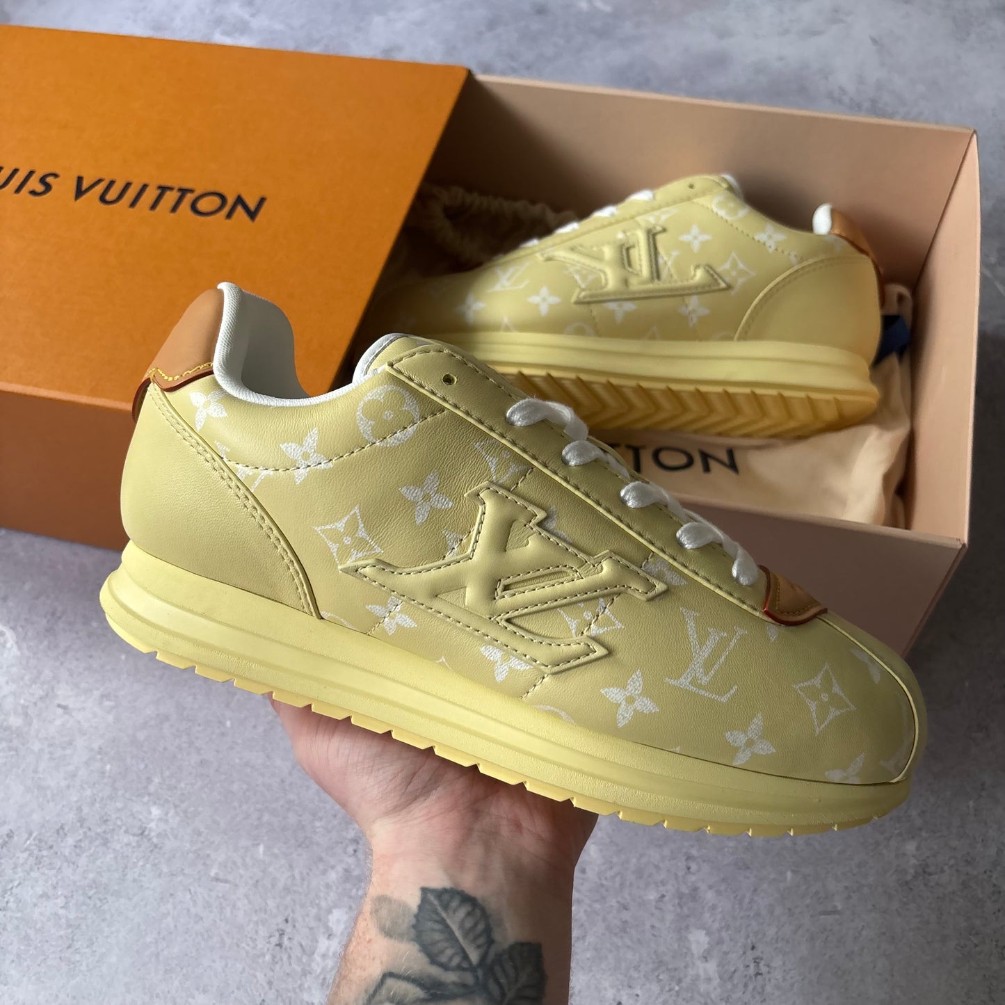 Brand New Louis Vuitton Buttersoft Trainers - Fits UK 10