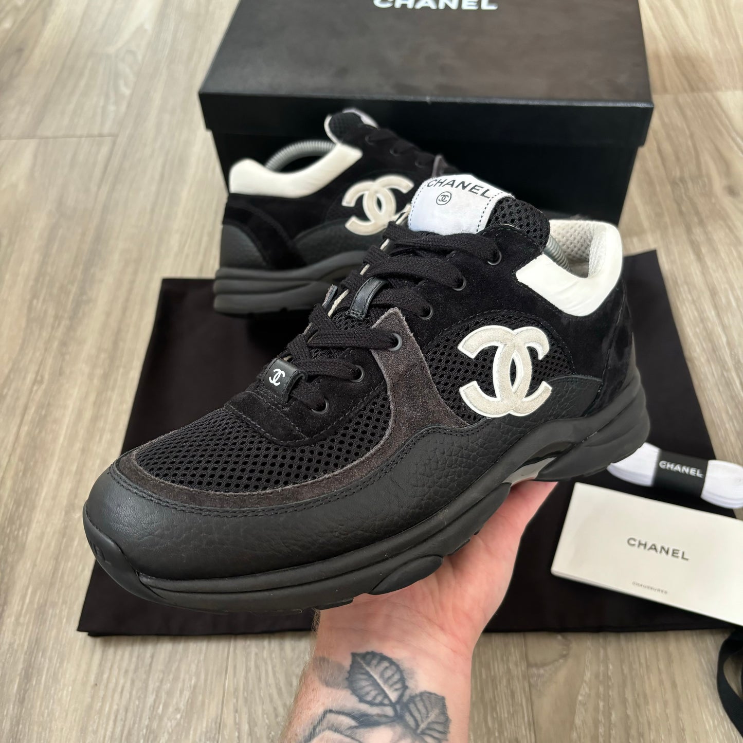 Chanel Trainers UK 7.5