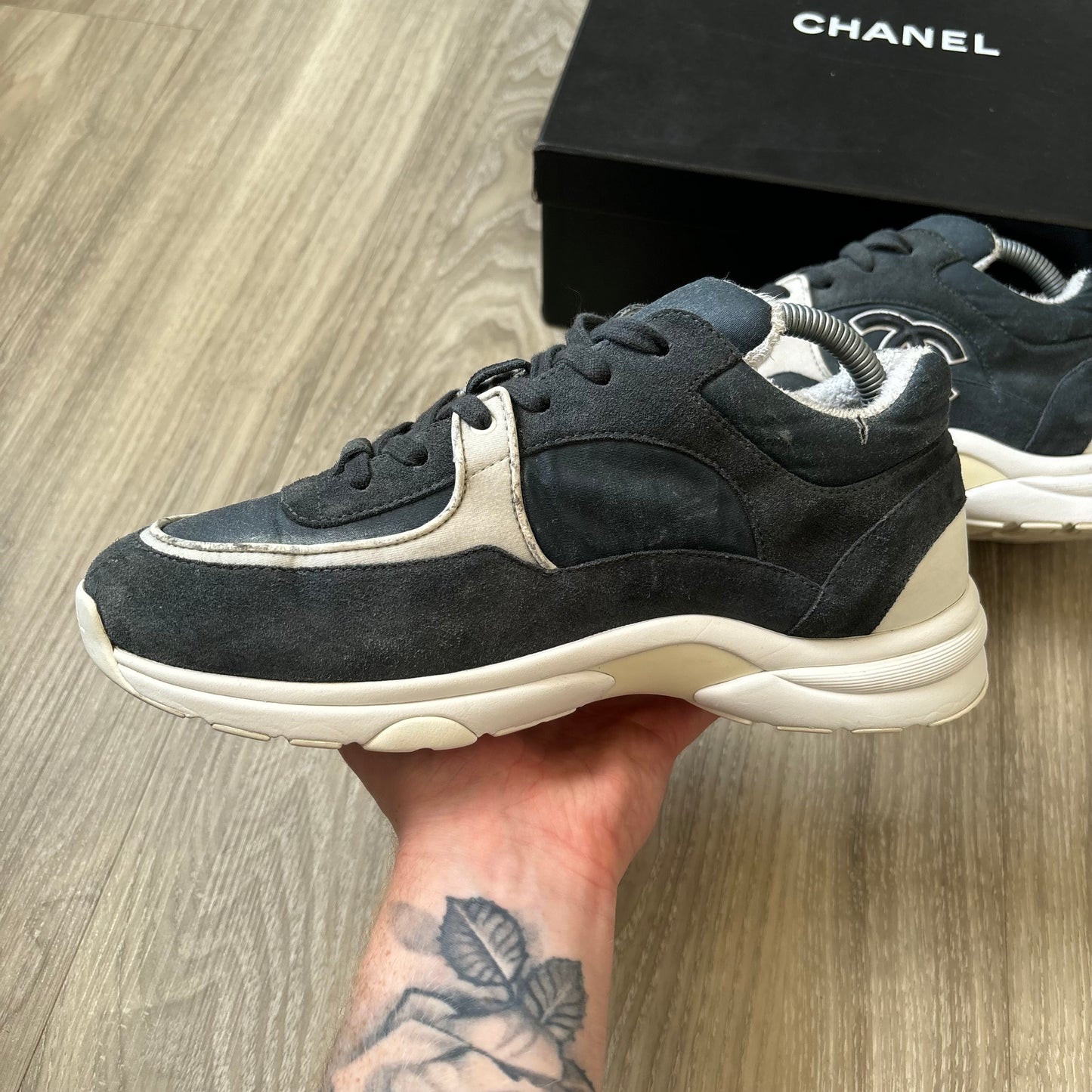 Chanel Runner Trainers UK 7.5