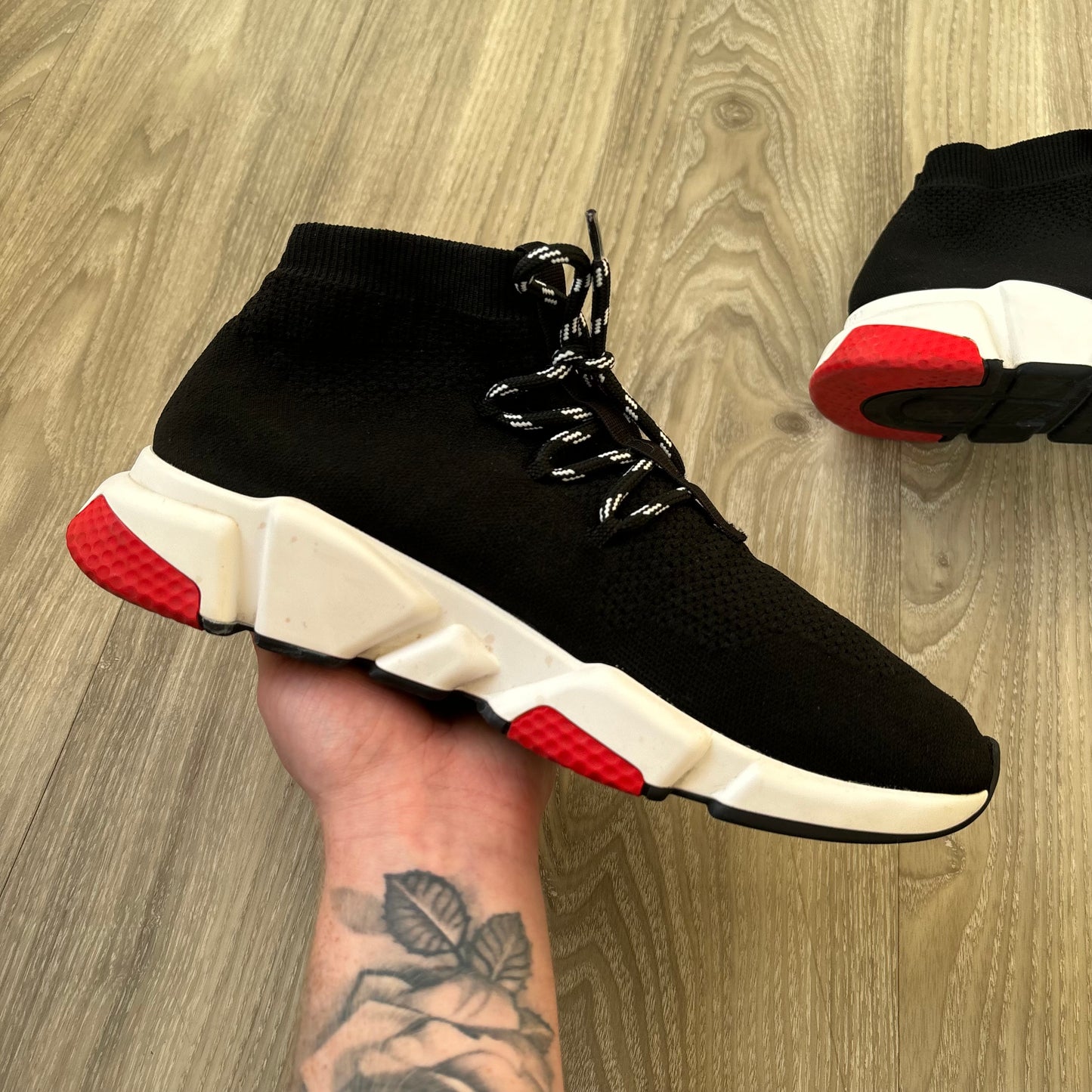 Balenciaga Speed Laced Trainers UK 9