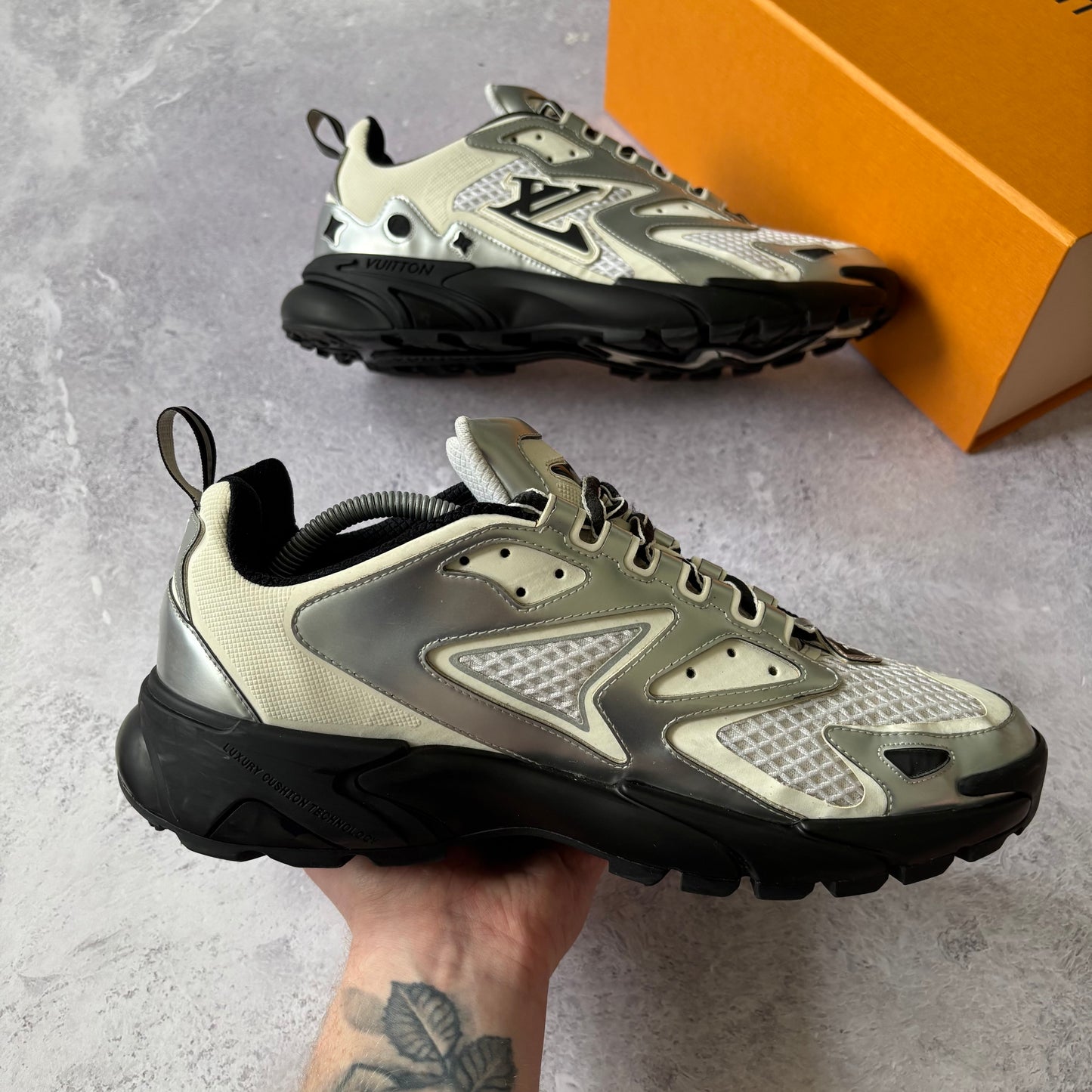 Louis Vuitton Tatic Trainers - Fits UK 10