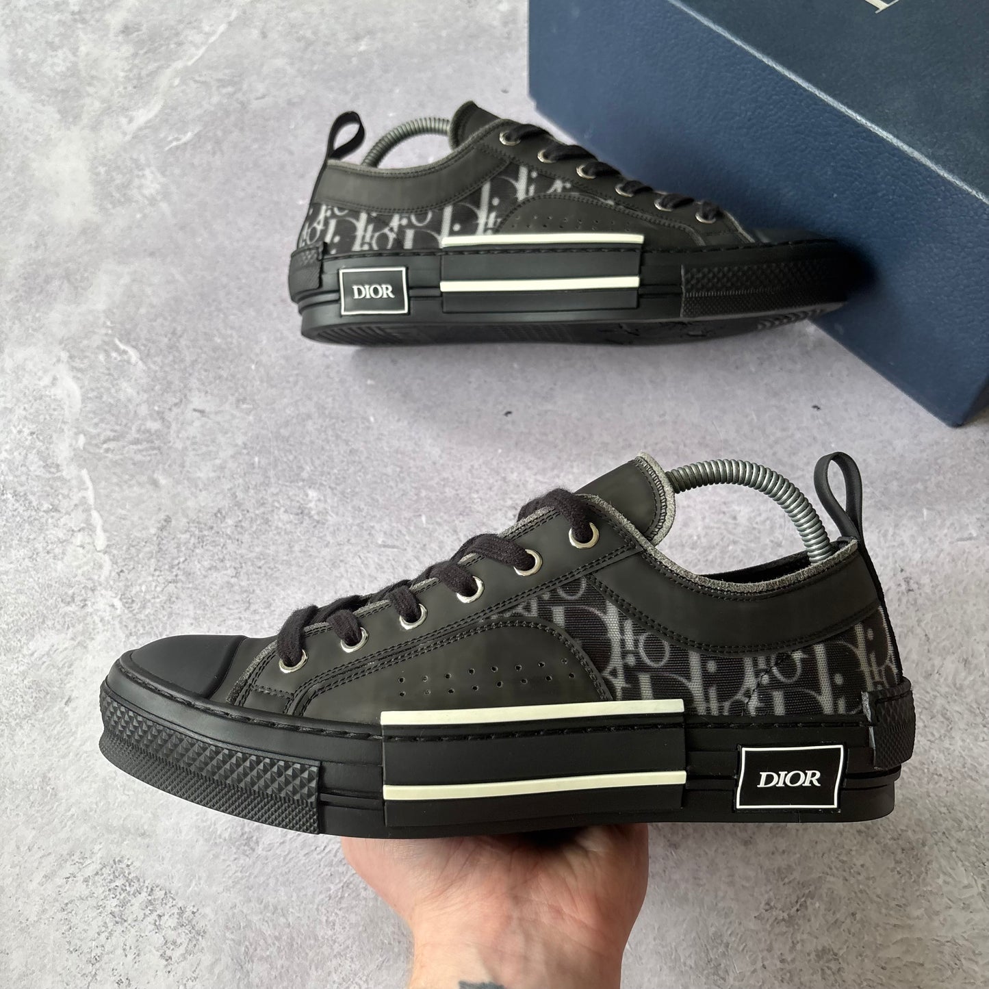 Dior B23 Low Trainers - UK 7