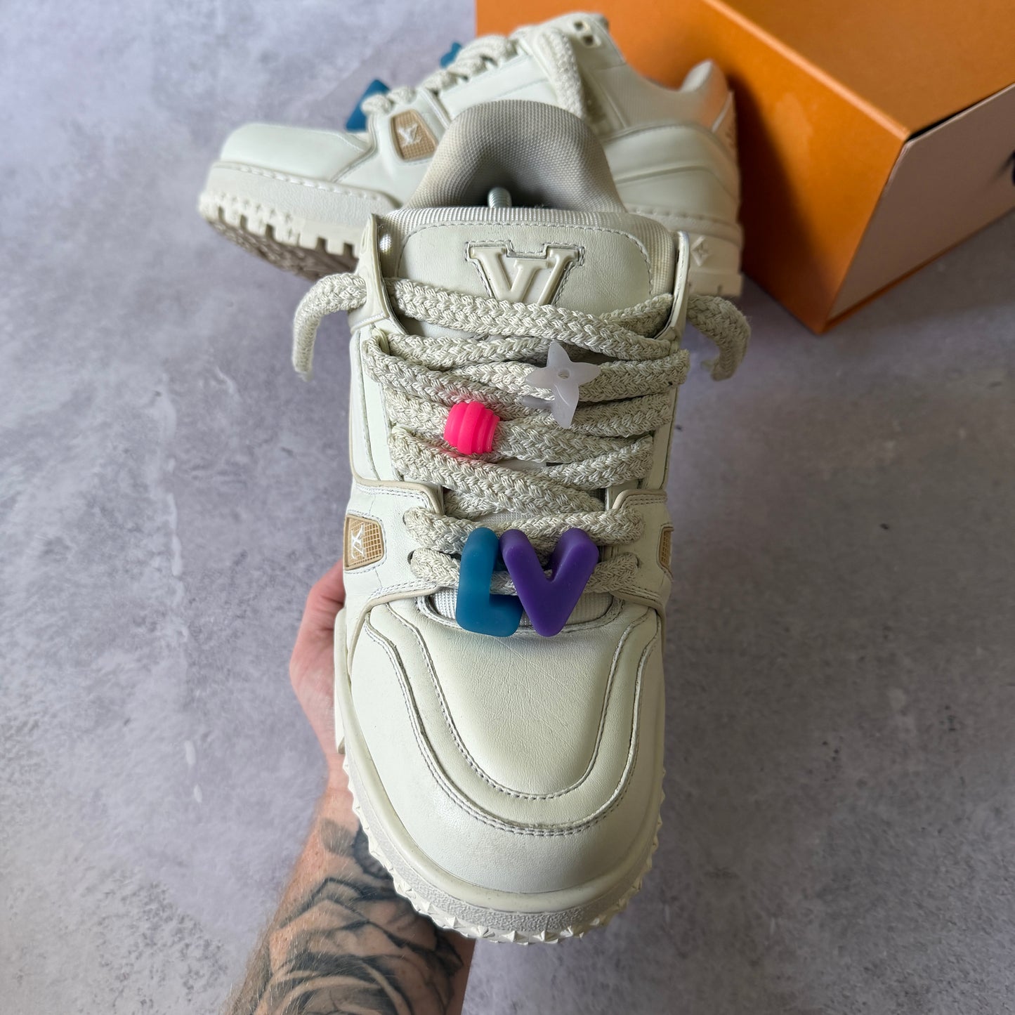 Louis Vuitton Maxi Trainers - Fits UK 10