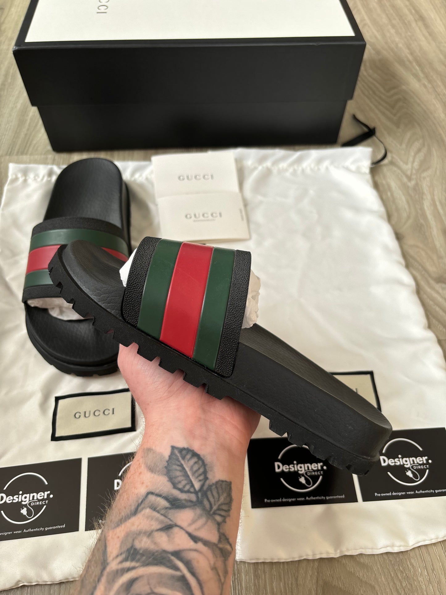 Gucci Sliders UK 6