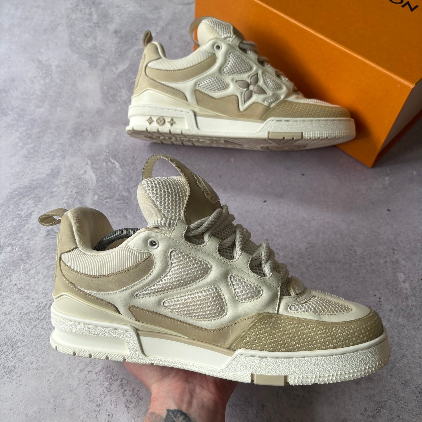 Louis Vuitton Skate Trainers - Fits UK 10