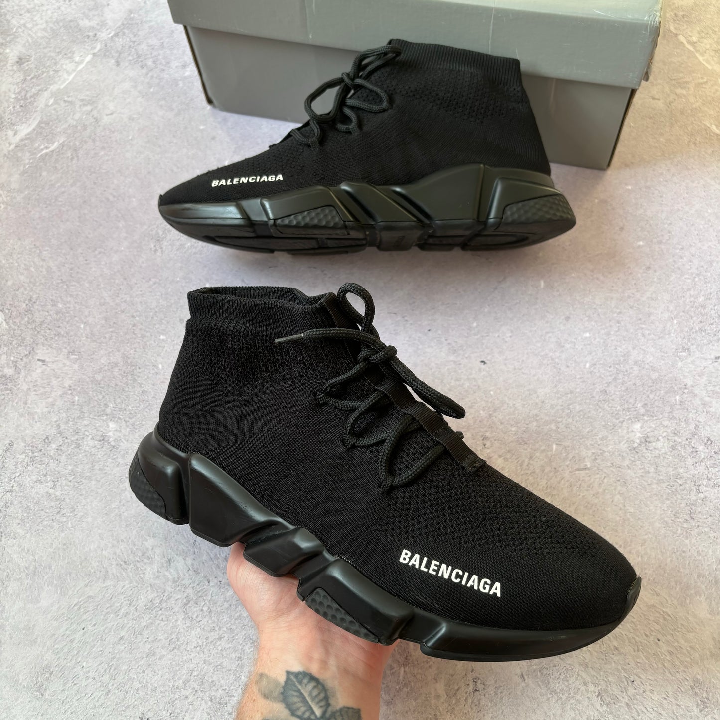 Balenciaga Speed Laced Trainers - Fits UK 9