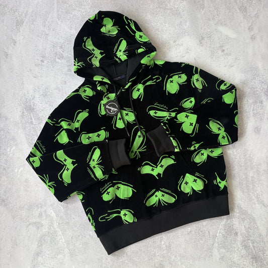Louis Vuitton Velvet Hoodie - Medium
