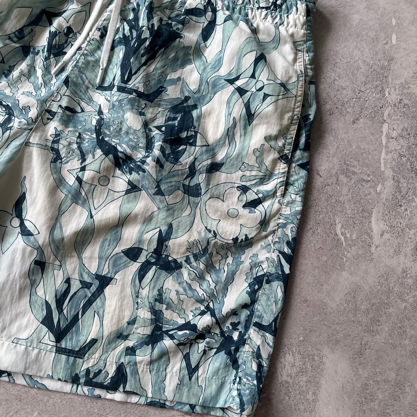 Louis Vuitton Aqua Gardens Swim Shorts - Medium