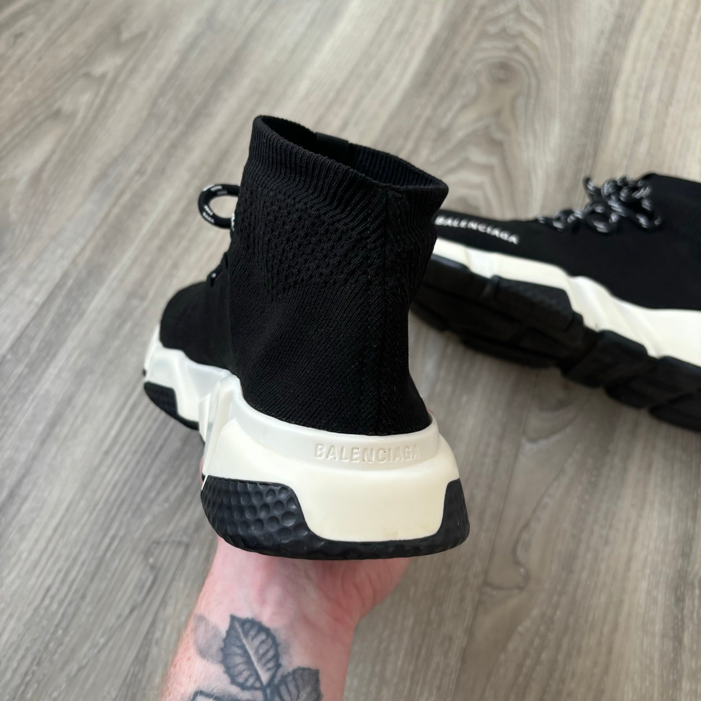 Balenciaga Speed Laced Trainers UK 8