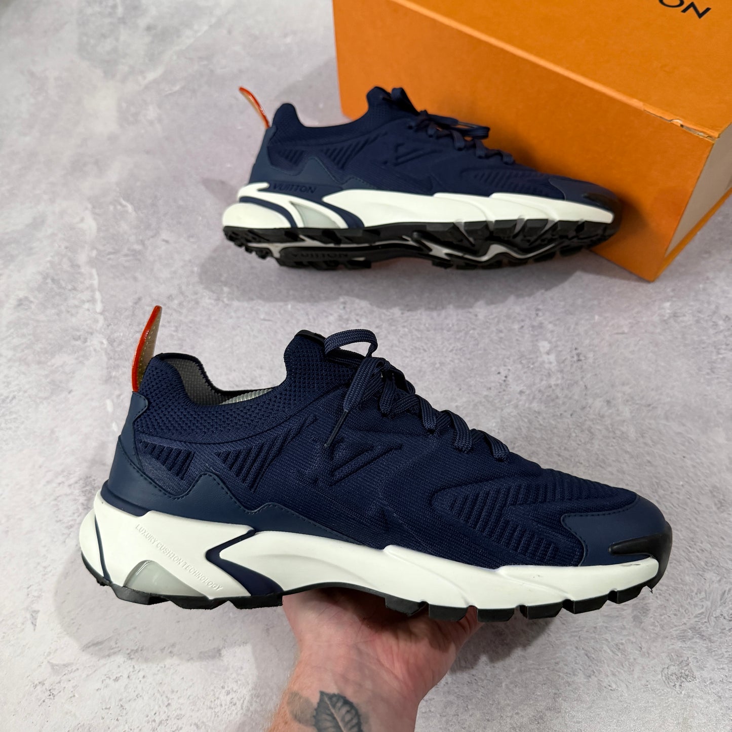 Louis Vuitton Tatic Knit Trainers - Fits UK 10.5/11