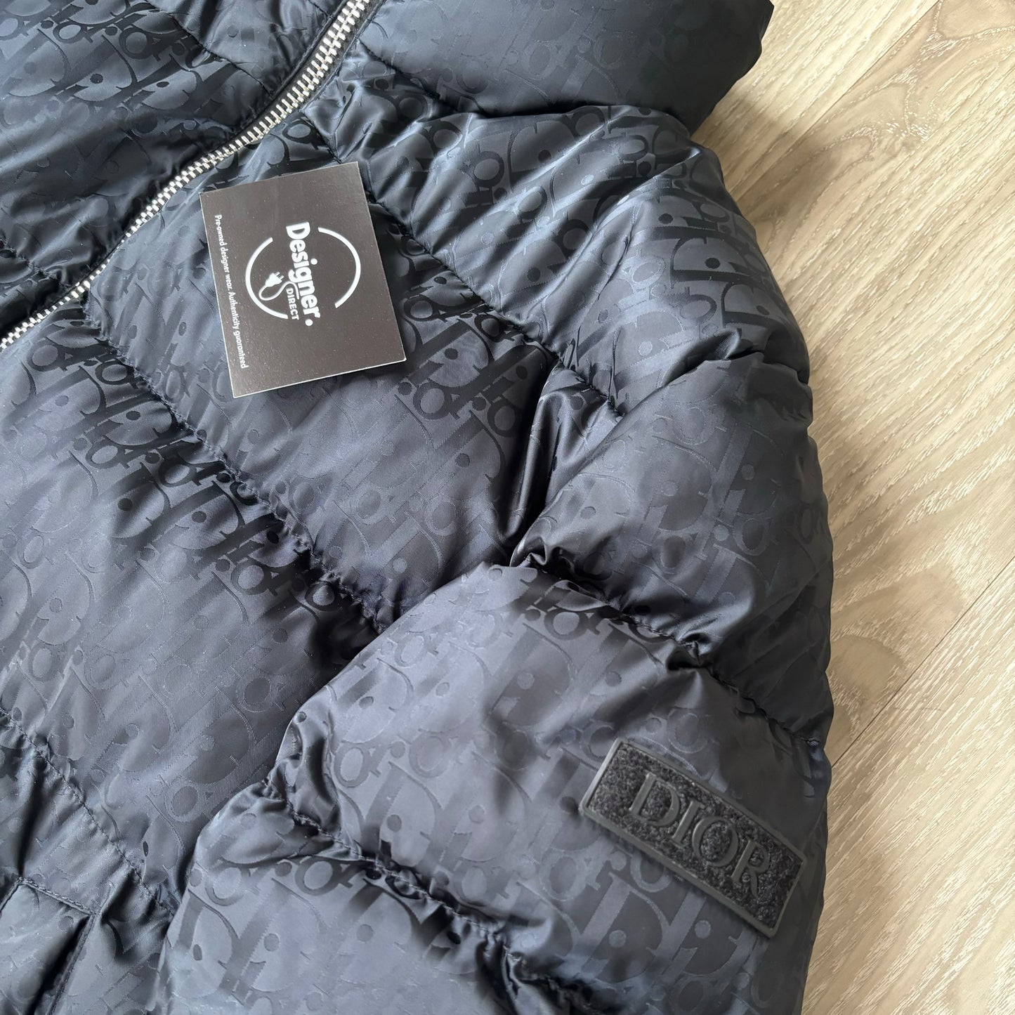 Dior Oblique Puffer Jacket Size 44