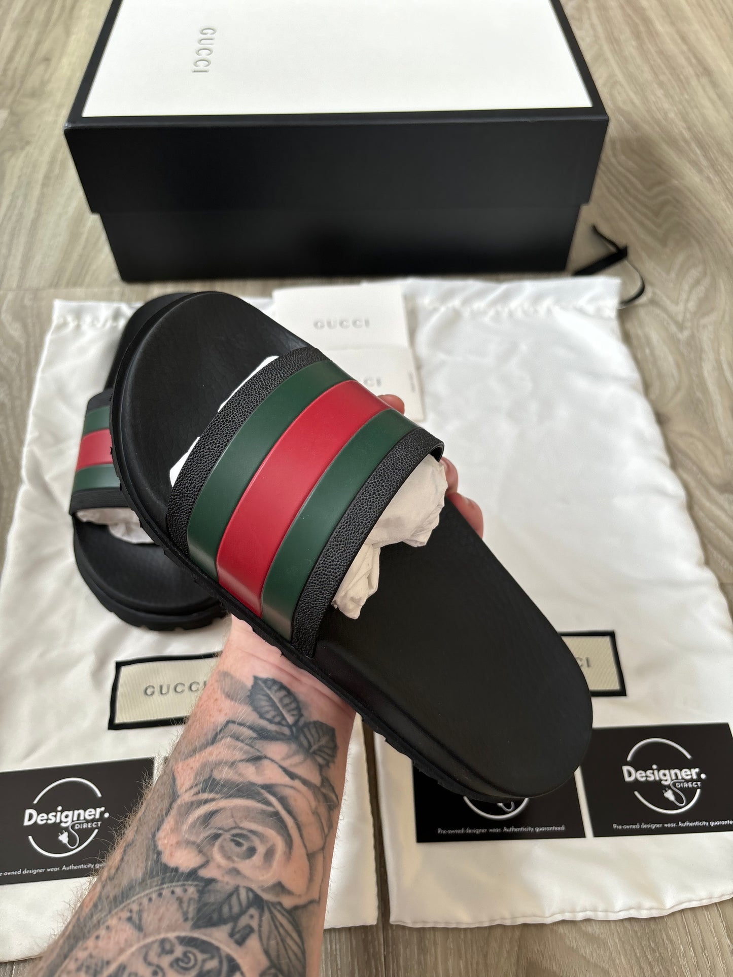 Gucci Sliders UK 6