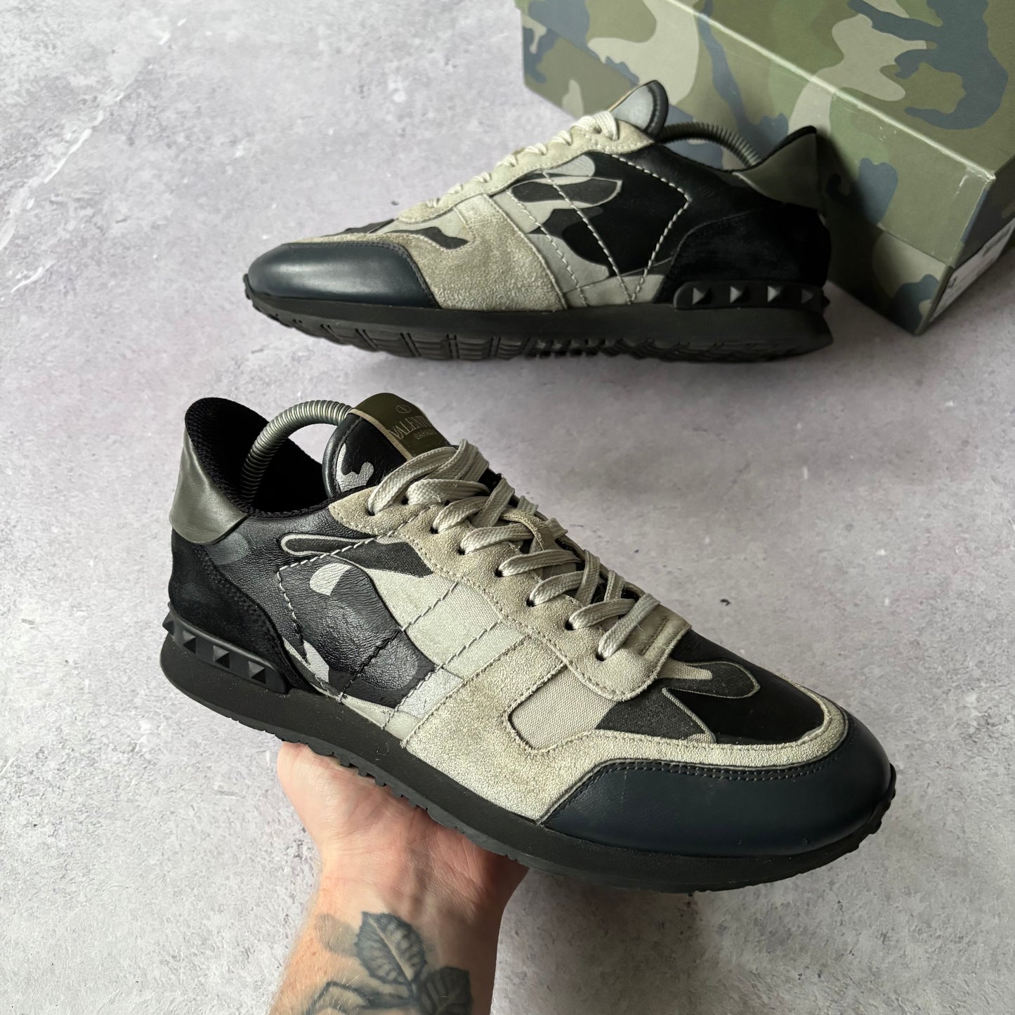 Valentino Rockrunner Trainers - Fits UK 7.5