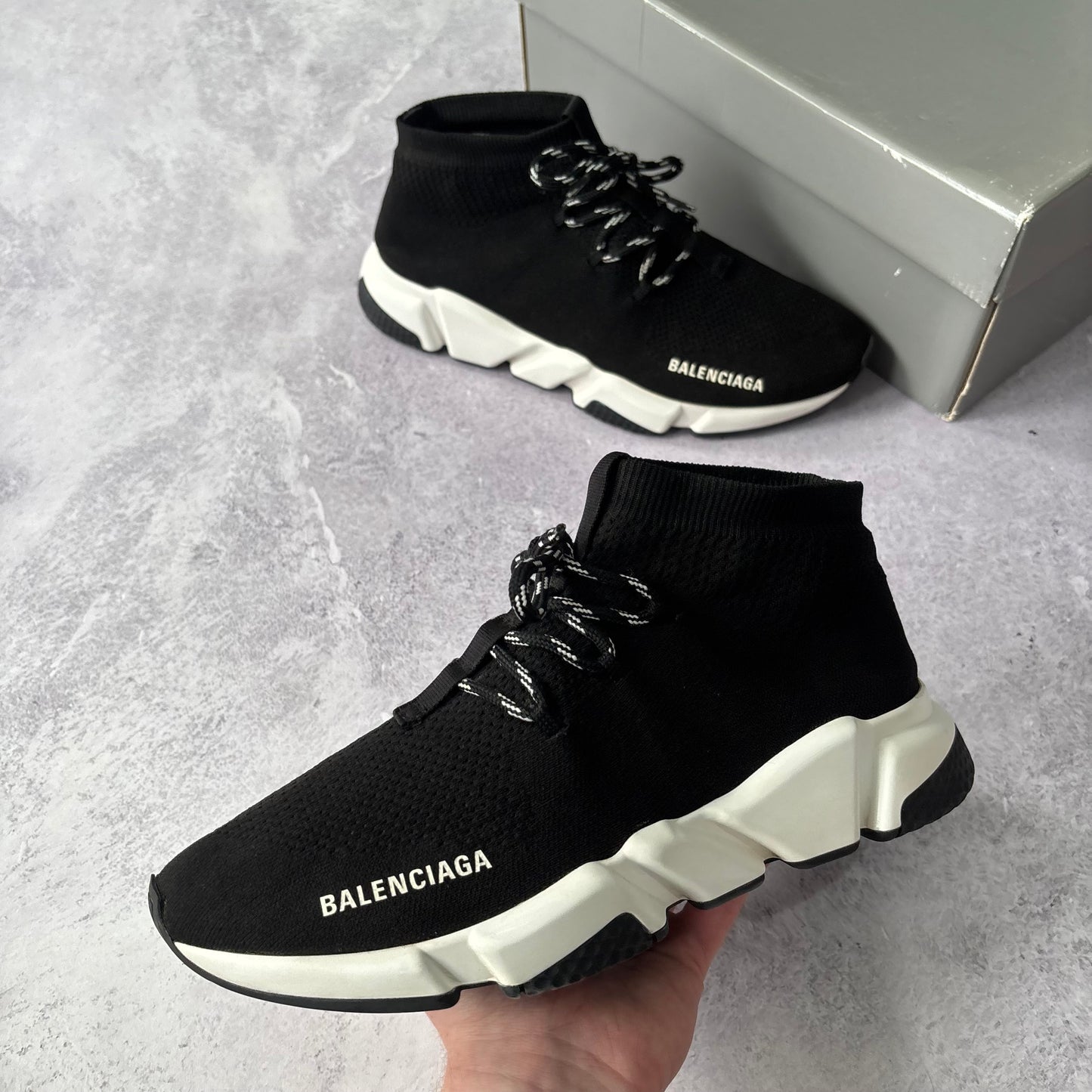 Balenciaga Speed Laced Trainers - Fits UK 8