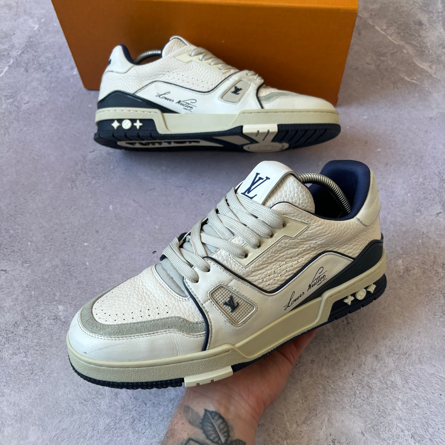 Louis Vuitton Trainers - Fits UK 8.5/9