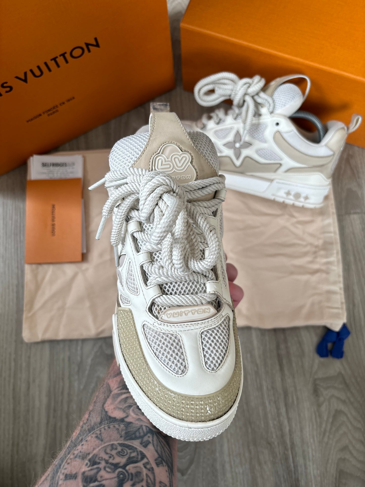 Louis Vuitton Skate Sneakers UK 7.5