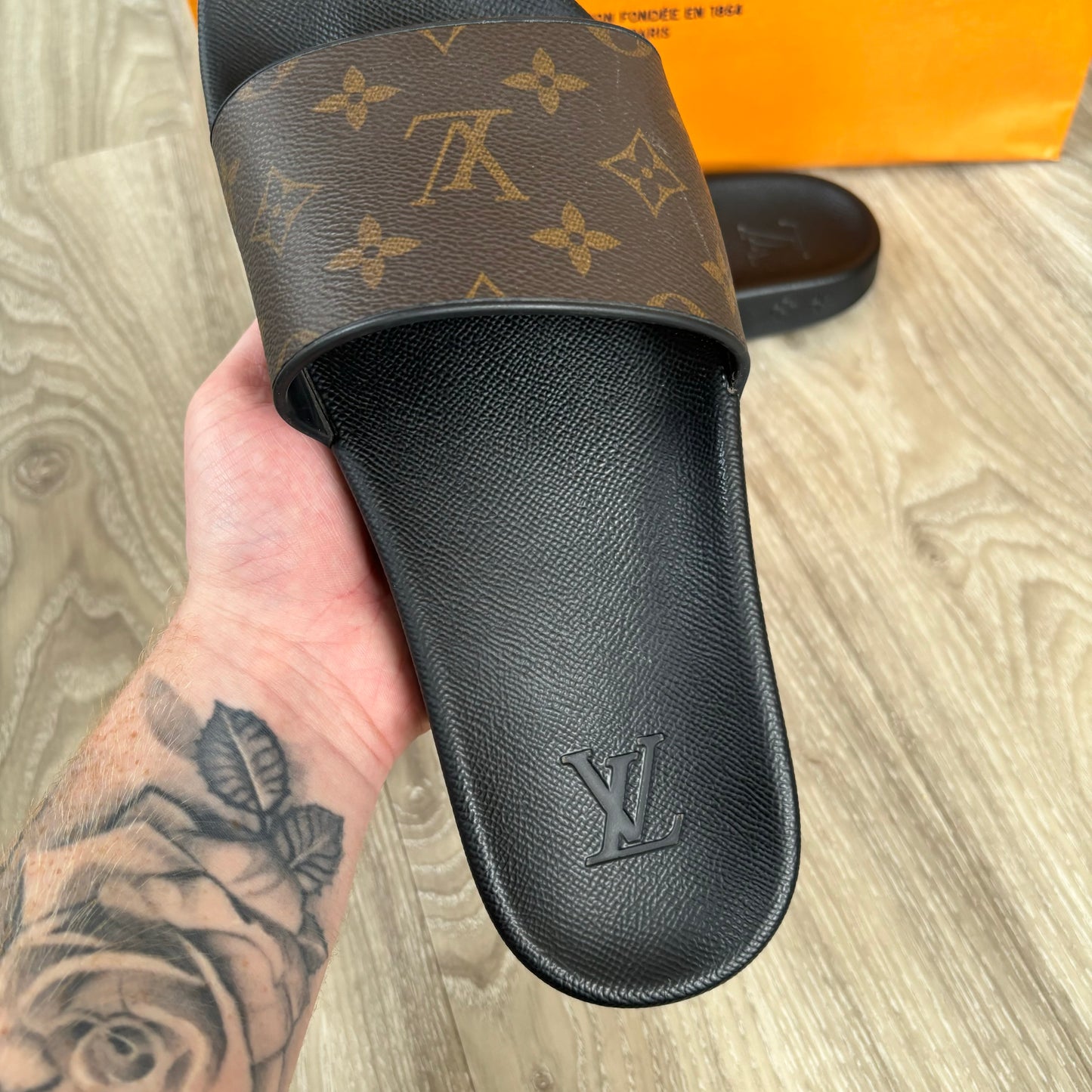 Louis Vuitton Waterfront Mule Sliders UK 8