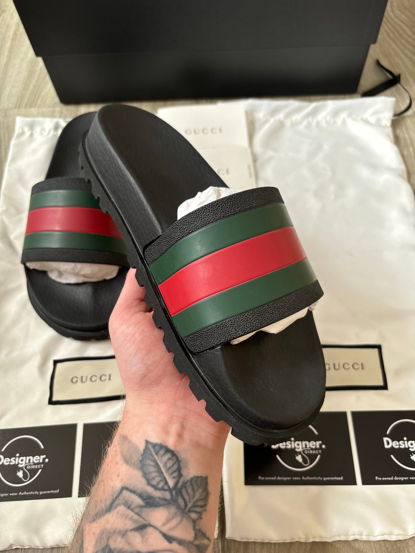 Gucci Sliders UK 6