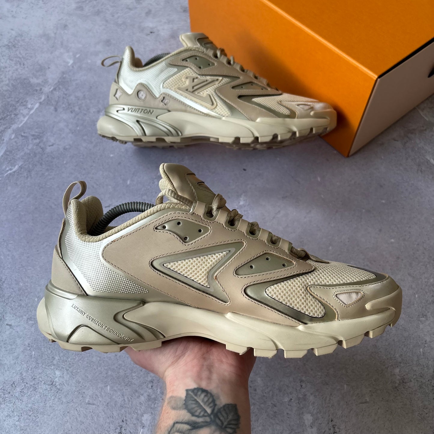 Louis Vuitton Tatic Trainers - Fits UK 9