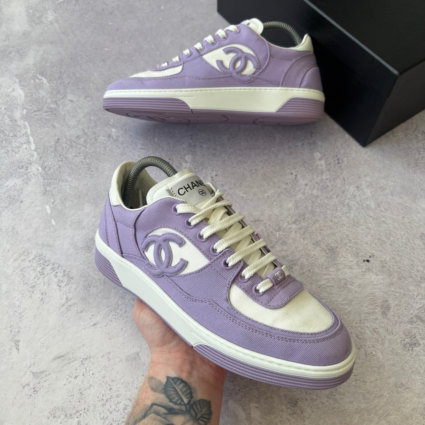 Womens Chanel Trainers - Fits UK 5.5/6