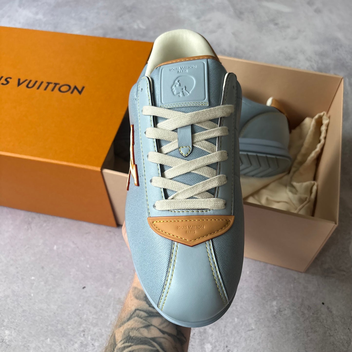 Brand New Louis Vuitton Buttersoft Trainers - Fits UK 10