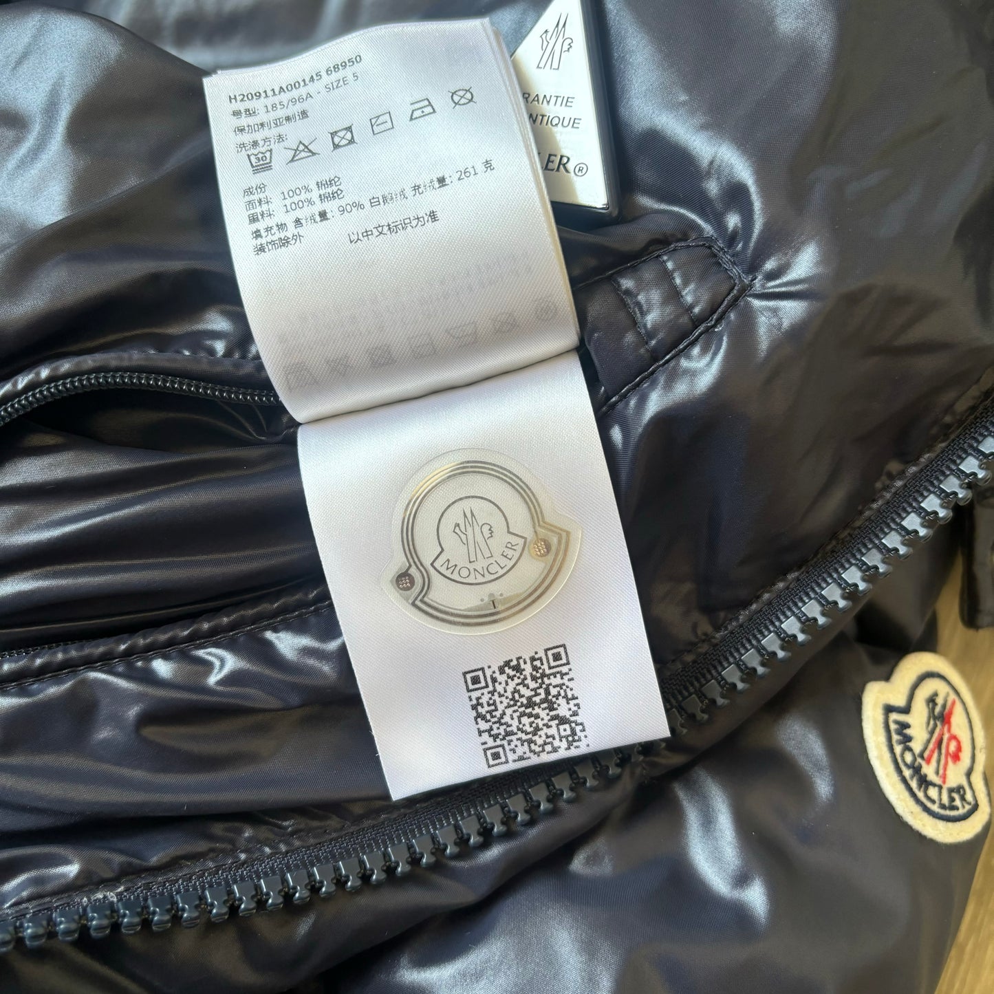 Moncler Lunetiere Puffer Jacket Size 5