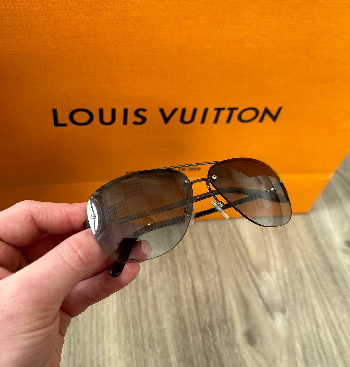 Louis Vuitton Damier Sunglasses